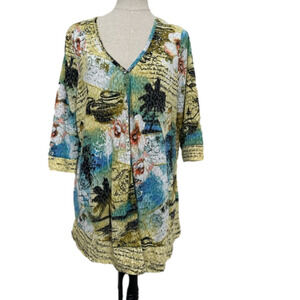 Onque Woman Elements of Life Embellished One Button Jacket